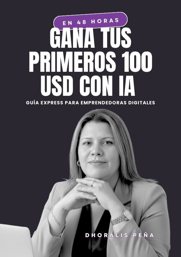 ebook gana tus primeros 100 usd con ia en 48 hora